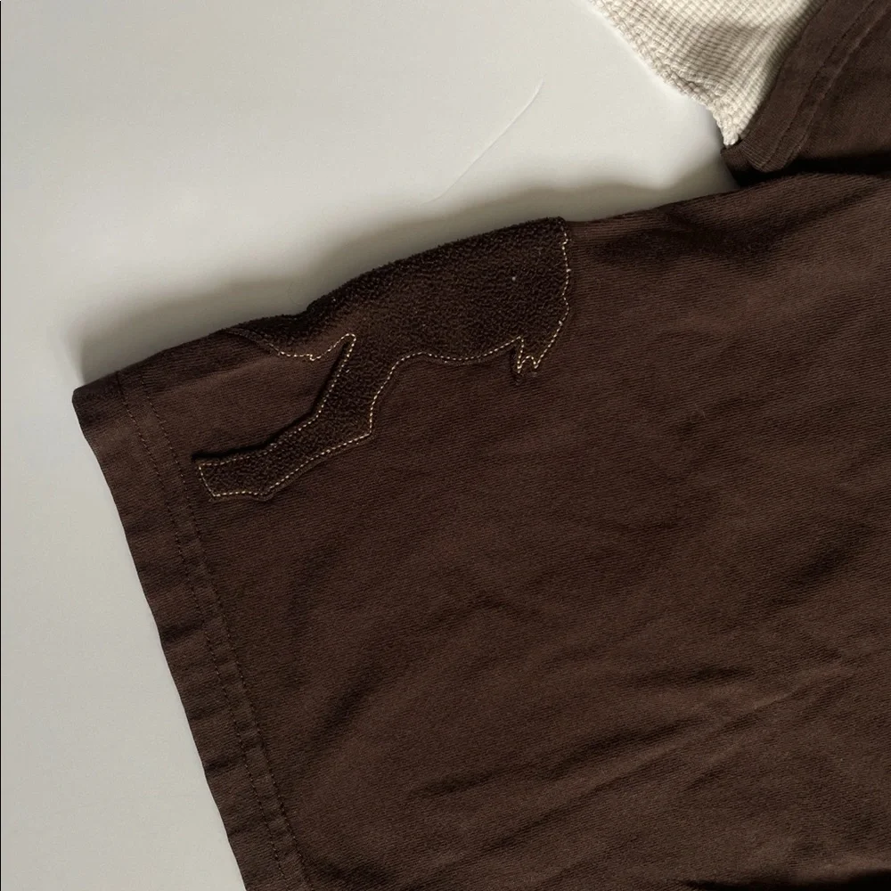 Janie and Jack Reindeer Double Sleeve Tee